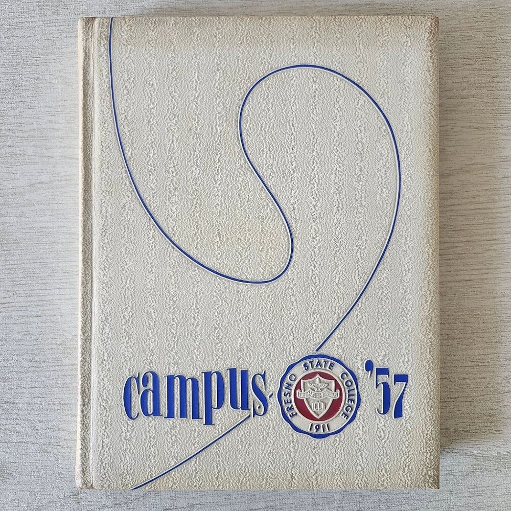 Fresno State College California 1957 Yearbook Bulldogs